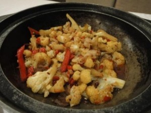 Blomkål med chili