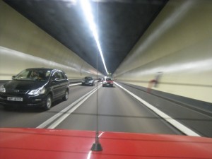 Undervattensbild, på väg mot Hong Kong island